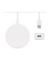 belkin Ładowarka bezprzewodowa 10W + zasilacz QC 3.0 + kabel, biała - nr 34