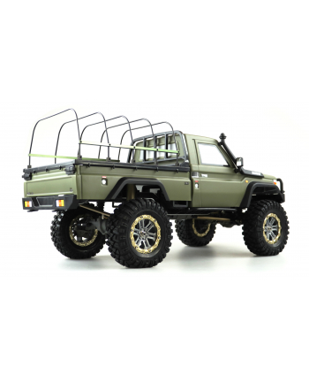 Amewi Model Samochodu Rc Amxrock Rcx10Ps Scale Crawler Pick Up Mattgrün 1:10 Rtr Szczotkowy 2 4 Ghz