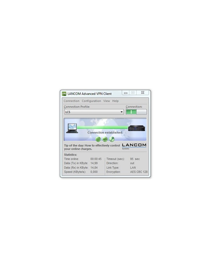 Lancom Systems Upgrade Advanced VPN Client 10 Licenses (LS61604) główny