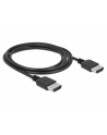 DELOCK KABEL  HDMI - HDMI 2M CZARNY (85217) - nr 1