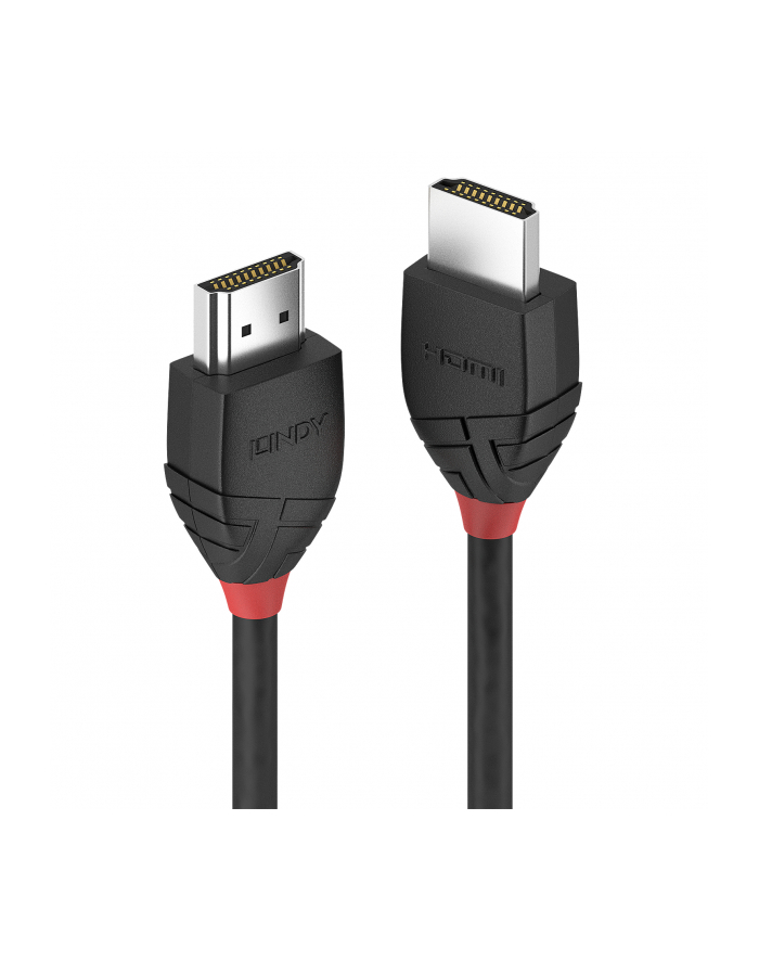 Lindy 36470 Kabel HDMI HDMI 2.0 High Speed 4K UHD Black Line 0,5m (ly36470) główny