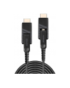 Lindy 38326 Hybrydowy kabel optyczny światłowodowy HDMI 2.0 18G z wymiennymi/odłączanymi wtykami HDMI i DVI 100m - nr 11