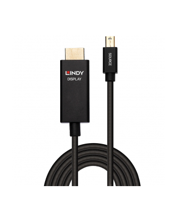 LINDY 40920 AKTYWNY KABEL MINI DISPLAYPORT - HDMI Z HDR - 0,5M