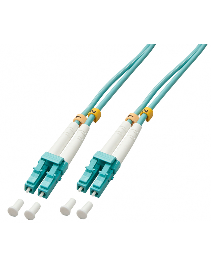 Lindy 46403 Kabel optyczny (światłowód) LC - LC OM3, niebieski - 75m główny