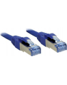 Lindy 47148 Kabel sieciowy (skrętka) RJ45 Cat.6a S/FTP LS0H, Niebieski - 1,5m - nr 4