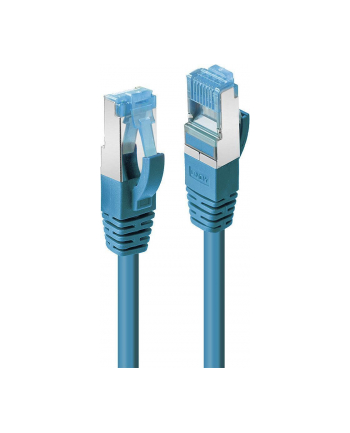 Lindy 47148 Kabel sieciowy (skrętka) RJ45 Cat.6a S/FTP LS0H, Niebieski - 1,5m