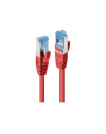 Lindy 47161 Kabel sieciowy (skrętka) RJ45 Cat.6a S/FTP LS0H, Czerwony - 0,5m - nr 14