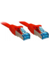 Lindy 47163 Kabel sieciowy skrętka RJ45 Cat.6a S/FTP LS0H Czerwony 1,5m (ly47163) - nr 7