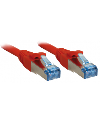 Lindy 47169 Kabel sieciowy (skrętka) RJ45 Cat.6a S/FTP LS0H, Czerwony - 15m