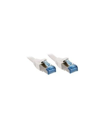 Lindy 47190 Kabel sieciowy (skrętka) RJ45 Cat.6a S/FTP LS0H, Biały - 0,3m