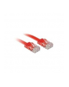 Lindy 47515 Kabel sieciowy (skrętka) RJ45 Cat.6 U/UTP, płaski, Czerwony - 10m - nr 3