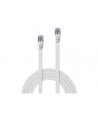 Lindy 47541 Kabel sieciowy (skrętka) RJ45 Cat.6a U/FTP, płaski, Biały - 1m - nr 10