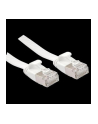Lindy 47541 Kabel sieciowy (skrętka) RJ45 Cat.6a U/FTP, płaski, Biały - 1m - nr 3