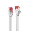 Lindy 47565 Kabel sieciowy (skrętka) RJ45 Cat.6 U/FTP, płaski, Biały - 10m - nr 10