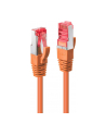 Lindy 47816 Kabel sieciowy (skrętka) Cat.6 S/FTP, pomarańczowy - 30m - nr 11