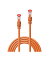 Lindy 47816 Kabel sieciowy (skrętka) Cat.6 S/FTP, pomarańczowy - 30m - nr 12