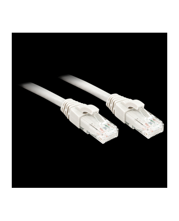 Lindy 48092 Kabel sieciowy (skrętka) RJ45 CAT6 U/UTP, biały - 1m