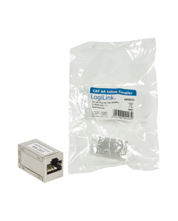 Łącznik RJ45-G/RJ45-G/6A ekranowany kat.6A