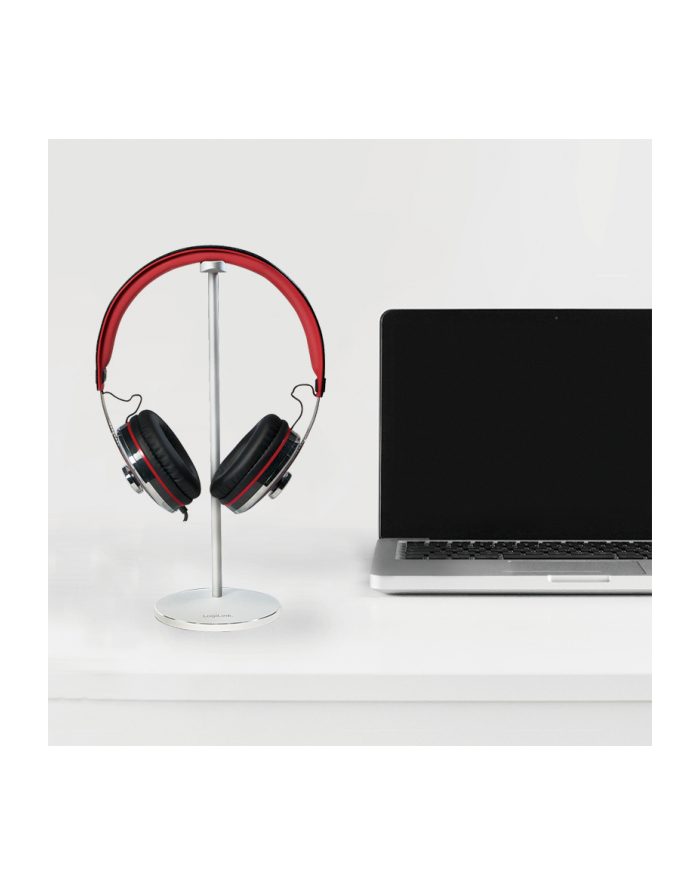 LOGILINK  HEADPHONE STAND, ALUMINUM W STREFIE KOMFORTU AA0105 główny