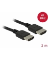 DELOCK KABEL  HDMI - HDMI 2M CZARNY (85217) - nr 6