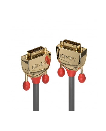 Lindy 36200 Kabel DVI-D Dual Link Gold Line - 0,5m