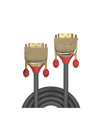 Lindy 36202 Kabel DVI-D Dual Link Gold Line - 2m