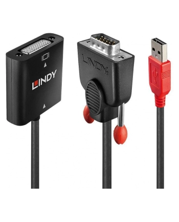 Lindy Przejściówka (adapter) VGA na DVI-D aktywna LY38184 nr 2
