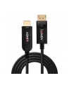 LINDY  38491 KABEL AKTYWNY DISPLAYPORT 1.2 NA HDMI 18G DO 4K UHD- 20M POLSKA GWARANCJA - nr 1