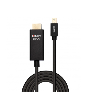 LINDY 40923 AKTYWNY KABEL MINI DISPLAYPORT - HDMI Z HDR - 3M nr 2