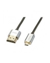 Lindy 41682 płaski  Kabel HDMI - Micro HDMI (typu D) 1.4a High Speed Cat2 Ethernet,  Slim - 2m - nr 10