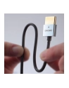 Lindy 41682 płaski  Kabel HDMI - Micro HDMI (typu D) 1.4a High Speed Cat2 Ethernet,  Slim - 2m - nr 14