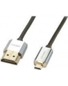 Lindy 41682 płaski  Kabel HDMI - Micro HDMI (typu D) 1.4a High Speed Cat2 Ethernet,  Slim - 2m - nr 18