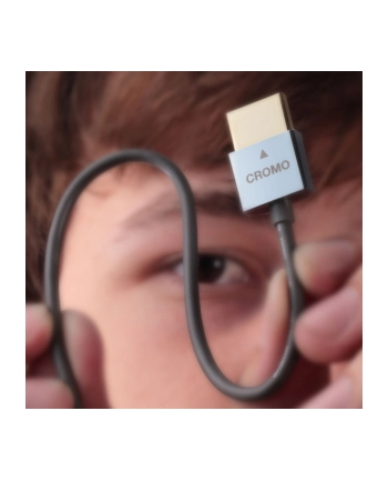 Lindy 41682 płaski  Kabel HDMI - Micro HDMI (typu D) 1.4a High Speed Cat2 Ethernet,  Slim - 2m nr 2