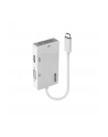 Lindy 43273 Przejściówka (konwerter, adapter) USB 3.1 C - HDMI, DVI, VGA - nr 1