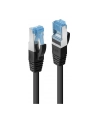 Lindy 47184 Kabel sieciowy (skrętka) RJ45 Cat.6a S/FTP LS0H, Czarny - 15m - nr 12