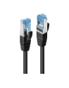 Lindy 47184 Kabel sieciowy (skrętka) RJ45 Cat.6a S/FTP LS0H, Czarny - 15m - nr 17