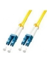 Lindy 47455 Kabel optyczny (światłowód) LC - LC OS2 jednomodowy, żółty - 15m - nr 19