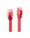 Lindy 47514 Kabel sieciowy (skrętka) RJ45 Cat.6 U/UTP, płaski, Czerwony - 5m - nr 4