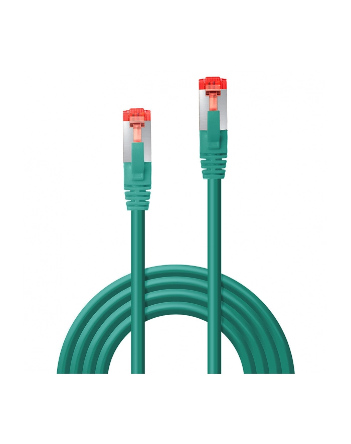 Lindy 47752 Kabel sieciowy (skrętka) Cat.6 S/FTP, zielony - 7,5m główny