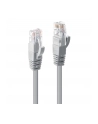 Lindy 48009 Kabel sieciowy (skrętka) CAT6 U/UTP, szary - 20m - nr 1