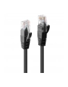 Lindy 48085 Kabel sieciowy skrętka CAT6 U/UTP czarny 30m - nr 1