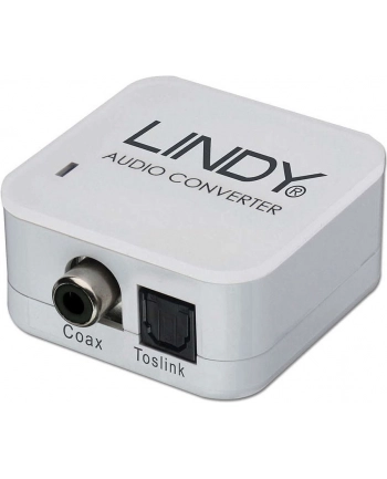 Konwerter coaxial optyczny (RCA Toslink ) Lindy 70411 nr 2