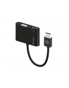 ALOGIC ADAPTER AV  DISPLAYPORT - HDMI - D-SUB (VGA) CZARNY (DP-VGHD4K-ADP) - nr 1