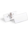 Durable Identyfikator Z Akrylu 40X75 Mm Z Kombi Klipem 8121 - nr 5
