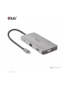 Club 3D Club3D hub USB-C, 9-in-1 hub s HDMI, VGA, 2x USB Gen1 Type-A, RJ45 (CL3) - nr 43