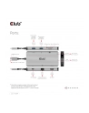 Club 3D Club3D hub USB-C, 9-in-1 hub s HDMI, VGA, 2x USB Gen1 Type-A, RJ45 (CL3) - nr 44