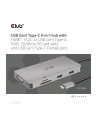 Club 3D Club3D hub USB-C, 9-in-1 hub s HDMI, VGA, 2x USB Gen1 Type-A, RJ45 (CL3) - nr 57