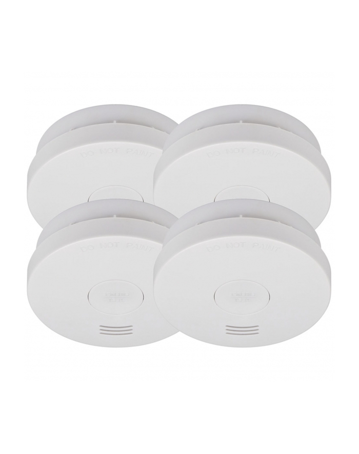 Brennenstuhl 4X Smoke Detector 10 Years Vds3131 Prooved 1290050004 główny