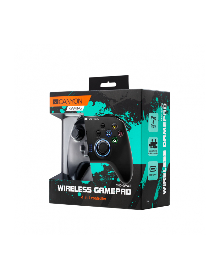 Canyon CND-GPW3 4v1 Pro Czarny główny