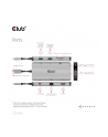 Club 3D Club3D hub USB-C, 9-in-1 hub s HDMI, VGA, 2x USB Gen1 Type-A, RJ45 (CL3) - nr 3